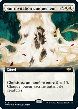 Sur invitation uniquement - Innistrad : noce écarlate