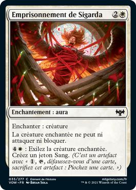 Emprisonnement de Sigarda - Innistrad : noce écarlate