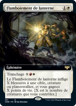 Flamboiement de lanterne - Innistrad : noce écarlate