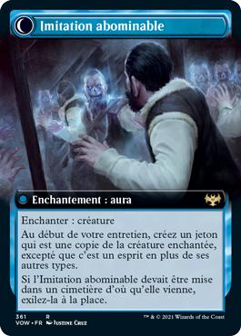 Imitation abominable - Innistrad : noce écarlate