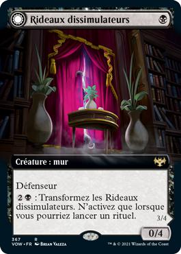 Rideaux dissimulateurs -> Œil révélateur - Innistrad : noce écarlate