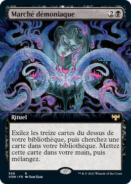 Marché démoniaque - Innistrad : noce écarlate