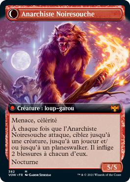 Anarchiste Noiresouche - Innistrad : noce écarlate