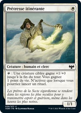 Prêtresse itinérante - Innistrad : noce écarlate