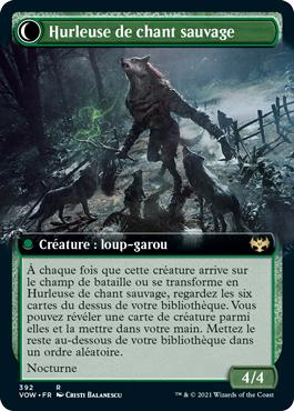 Hurleuse de chant sauvage - Innistrad : noce écarlate