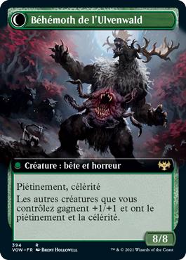 Béhémoth de l'Ulvenwald - Innistrad : noce écarlate