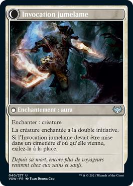 Invocation jumelame - Innistrad : noce écarlate