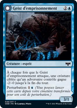 Geist d'emprisonnement -> Entraves spectrales - Innistrad : noce écarlate