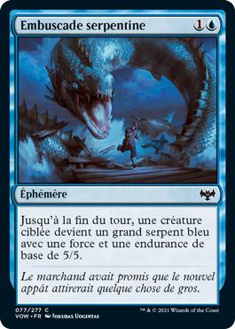 Embuscade serpentine - Innistrad : noce écarlate