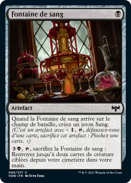 Fontaine de sang - Innistrad : noce écarlate