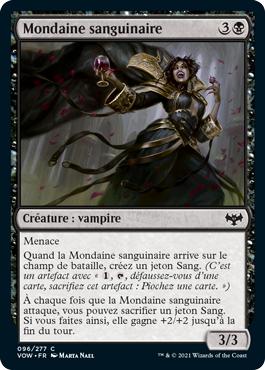 Mondaine sanguinaire - Innistrad : noce écarlate