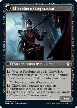 Chevalière sangvasseur - Innistrad : noce écarlate