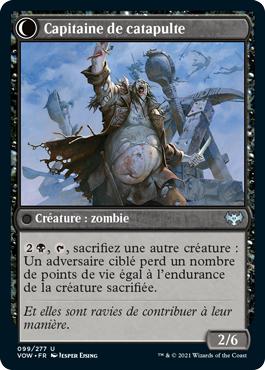 Capitaine de catapulte - Innistrad : noce écarlate