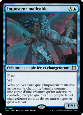 Imposteur malléable - Les friches d'Eldraine Commander