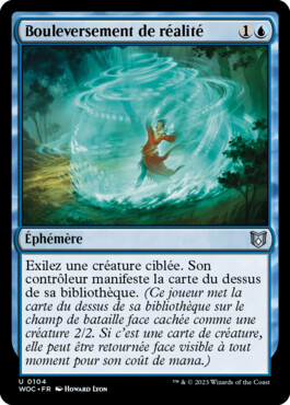 Bouleversement de réalité - Les friches d'Eldraine Commander