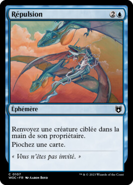 Répulsion - Les friches d'Eldraine Commander