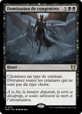 Domination de congénères - Les friches d'Eldraine Commander