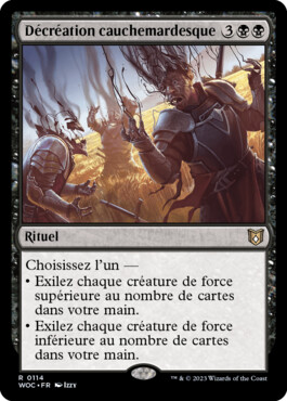 Décréation cauchemardesque - Les friches d'Eldraine Commander