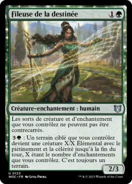 Fileuse de la destinée - Les friches d'Eldraine Commander