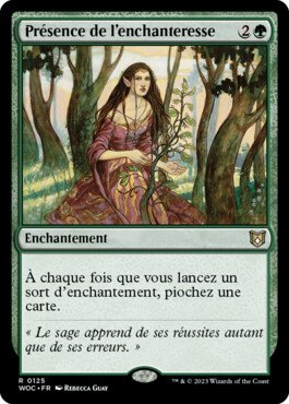 Présence de l'enchanteresse - Les friches d'Eldraine Commander