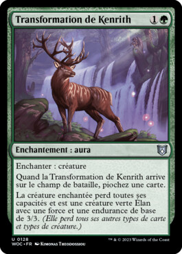 Transformation de Kenrith - Les friches d'Eldraine Commander