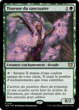 Tisseuse du sanctuaire - Les friches d'Eldraine Commander