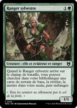 Ranger sylvestre - Les friches d'Eldraine Commander