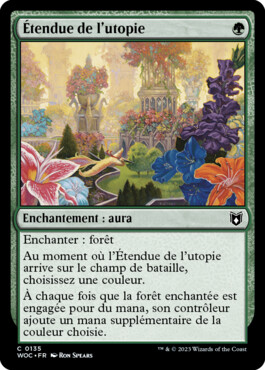 Étendue de l'utopie - Les friches d'Eldraine Commander