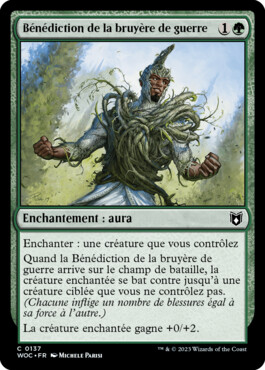 Bénédiction de la bruyère de guerre - Les friches d'Eldraine Commander