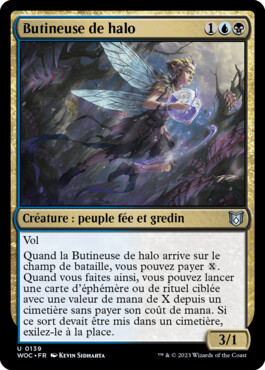 Butineuse de halo - Les friches d'Eldraine Commander