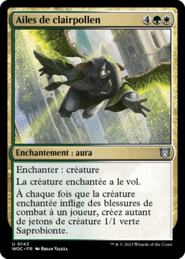 Ailes de clairpollen - Les friches d'Eldraine Commander