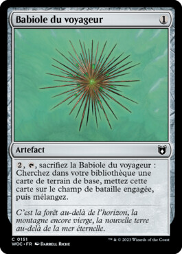 Babiole du voyageur - Les friches d'Eldraine Commander