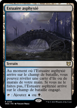 Estuaire asphyxié - Les friches d'Eldraine Commander