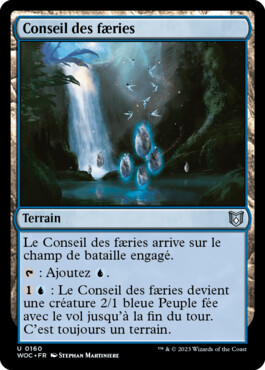 Conseil des faeries - Les friches d'Eldraine Commander