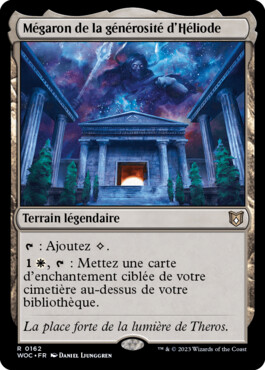 Mégaron de la générosité d'Héliode - Les friches d'Eldraine Commander