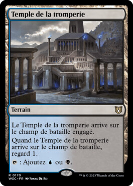 Temple de la tromperie - Les friches d'Eldraine Commander