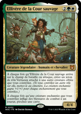 Ellivère de la Cour sauvage - Les friches d'Eldraine Commander