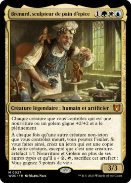 Brenard, sculpteur de pain d'épice - Les friches d'Eldraine Commander