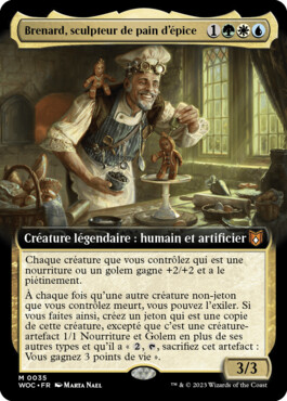 Brenard, sculpteur de pain d'épice - Les friches d'Eldraine Commander