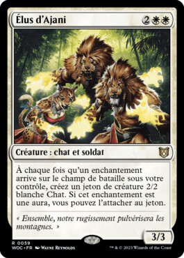 Élus d'Ajani - Les friches d'Eldraine Commander