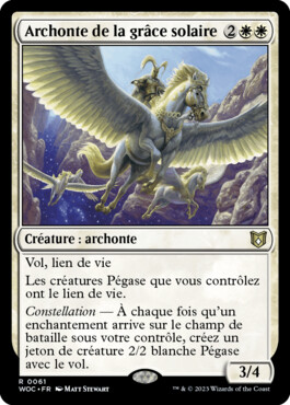 Archonte de la grâce solaire - Les friches d'Eldraine Commander