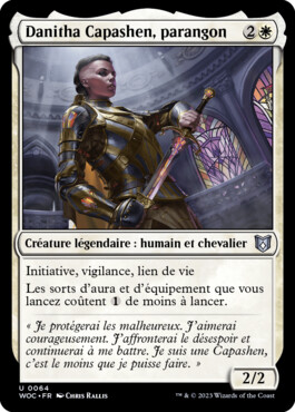 Danitha Capashen, parangon - Les friches d'Eldraine Commander