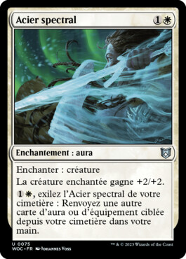 Acier spectral - Les friches d'Eldraine Commander