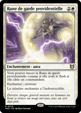 Rune de garde providentielle - Les friches d'Eldraine Commander