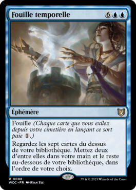 Fouille temporelle - Les friches d'Eldraine Commander