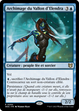 Archimage du Vallon d'Elendra - Les friches d'Eldraine Commander