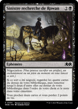 Sinistre recherche de Rowan - Les friches d'Eldraine