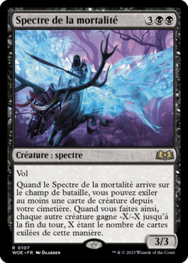 Spectre de la mortalité - Les friches d'Eldraine