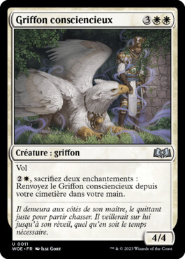 Griffon consciencieux - Les friches d'Eldraine