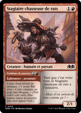 Stagiaire chasseuse de rats - Les friches d'Eldraine